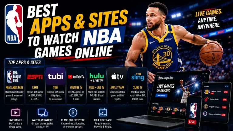 Best Apps & Sites to Watch NBA Games Online
