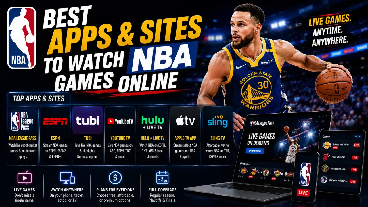 Best Apps & Sites to Watch NBA Games Online