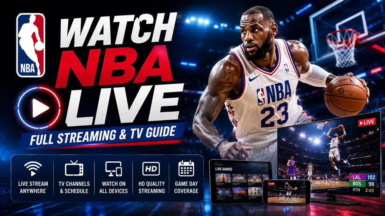Watch NBA Live – Full Streaming & TV Guide