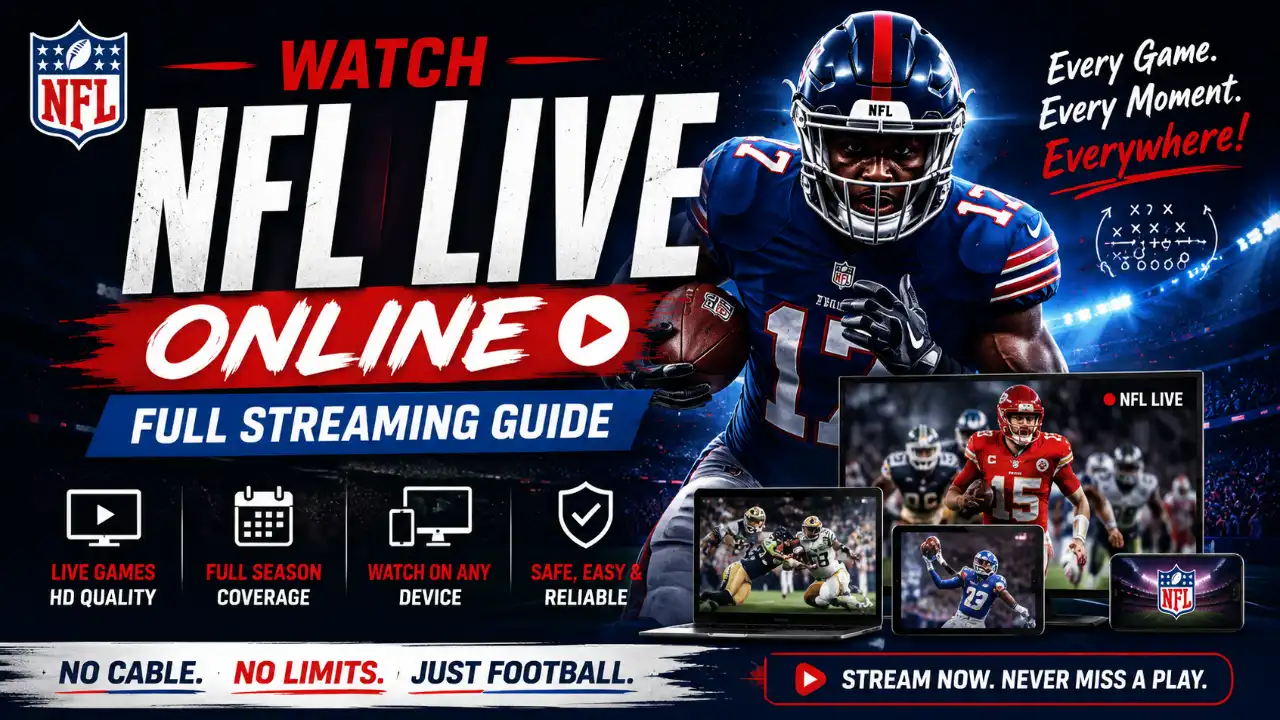 Watch NFL Live Online – Full Streaming Guide