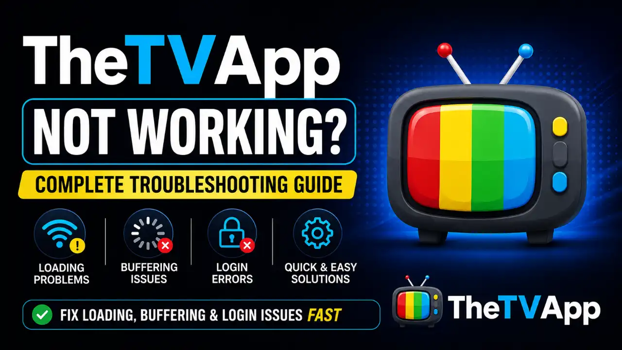 How to Fix TheTVApp Not Working